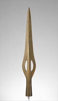Spearhead, Bronze Age, 1200-800 B.C. Creator: Unknown