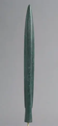 Spearhead, Bronze Age, ca. 1200-900 B.C. Creator: Unknown