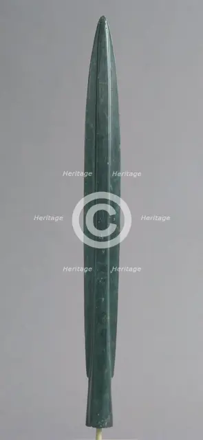 Spearhead, Bronze Age, ca. 1200-900 B.C. Creator: Unknown.