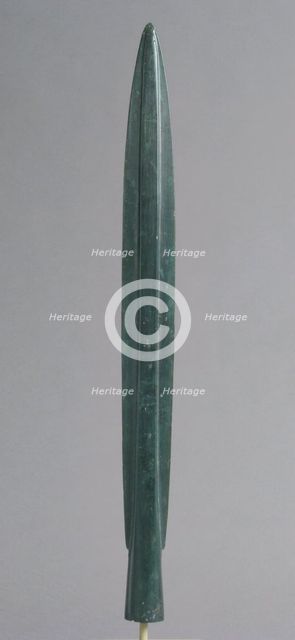 Spearhead, Bronze Age, ca. 1200-900 B.C. Creator: Unknown.