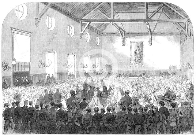 Speech Day at Wellington College, 1865. Creator: Unknown.