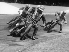 Speedway race at Exeter, Devon, c1952-c1953