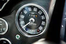 Speedometer of a 1965 Aston Martin DB5. Creator: Unknown