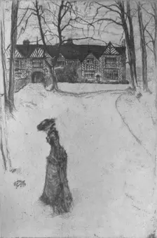 Speke Hall 1870, (1904). Artist: James Abbott McNeill Whistler