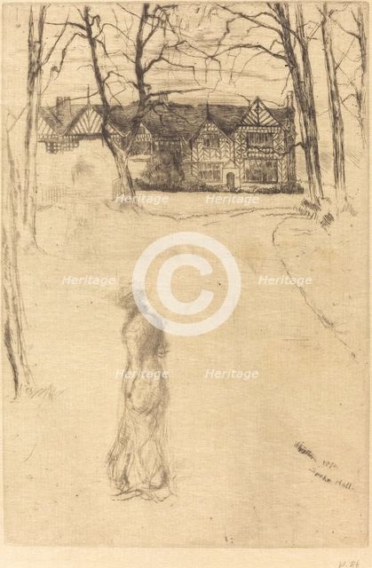 Speke Hall, No.1, 1870. Creator: James Abbott McNeill Whistler.