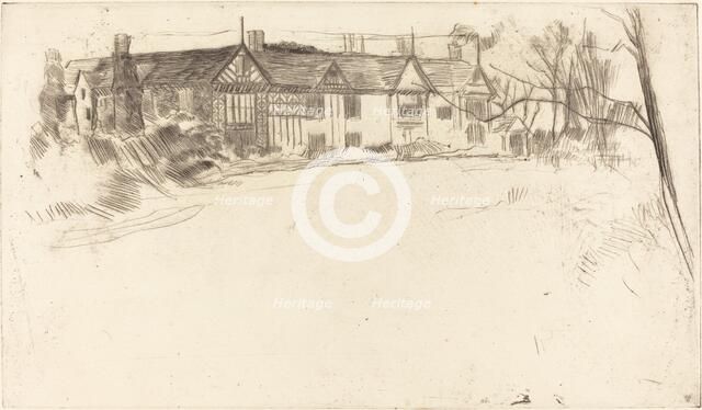 Speke Hall, No.2, 1875. Creator: James Abbott McNeill Whistler.