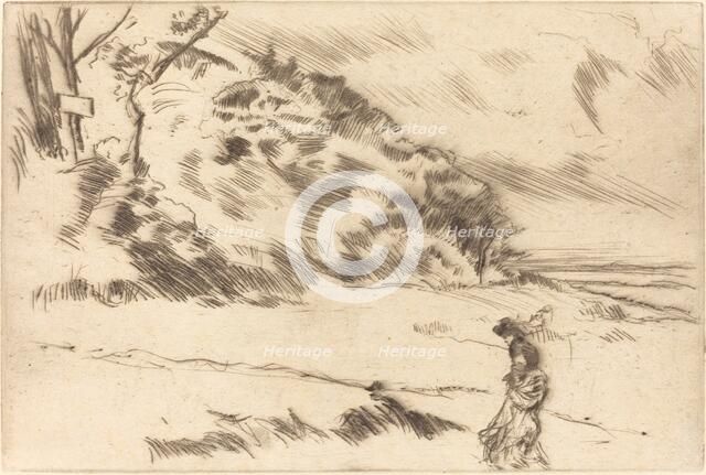 Speke Shore, c. 1875. Creator: James Abbott McNeill Whistler.