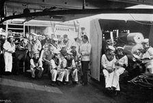 Spell Oh! after dinner on board the Blake' 1896.Artist: Gregory & Co