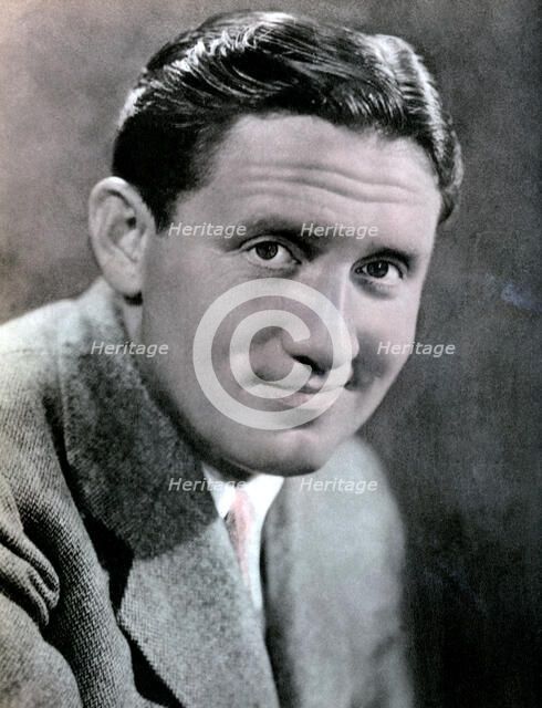 Spencer Tracy, American film actor, 1934-1935. Artist: Unknown
