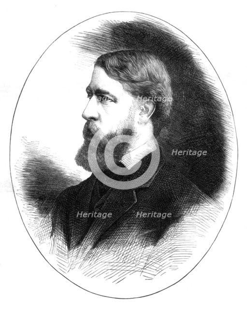 Spencer Cavendish, Marquis of Hartington, MP for Radnor, 1875. Artist: Unknown