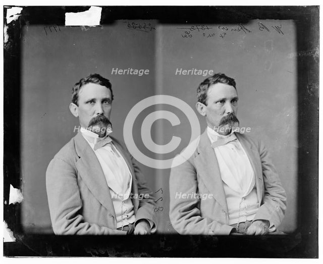 Spencer, Hon. W.B. of LA, between 1865 and 1880. Creator: Unknown.