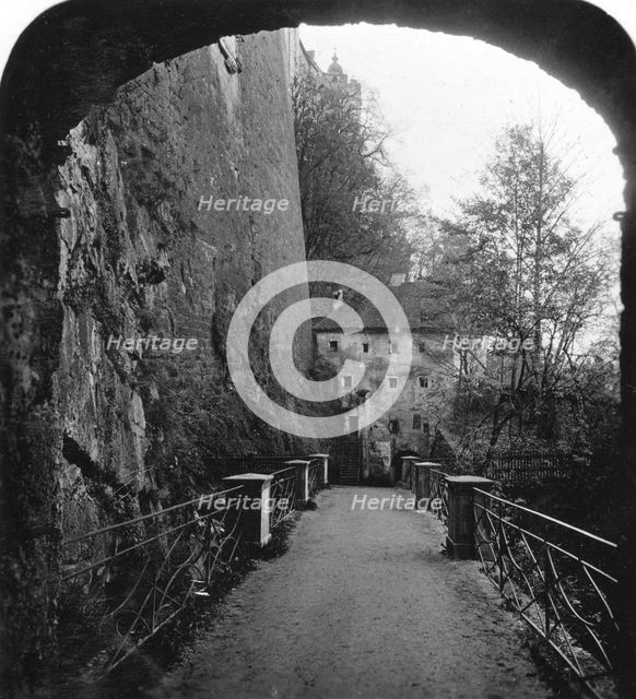 Sperrbogen, Hohensalzburg Fortress, Salzburg, Austria, c1900. Artist: Wurthle & Sons