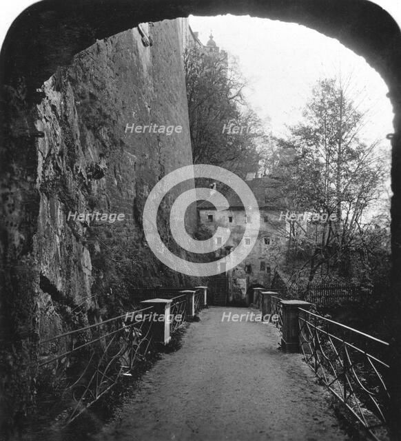 Sperrbogen, Hohensalzburg Fortress, Salzburg, Austria, c1900. Artist: Wurthle & Sons
