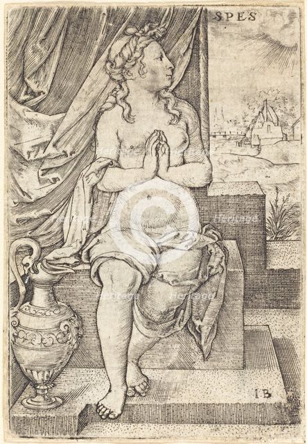 Spes (Hope). Creator: Master I. B..