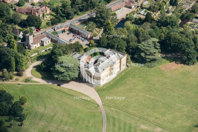 Spetchley Hall and Roman Catholic Chapel, stables, and Church of All Saints, Worcestershire, 2016. Creator: Damian Grady.