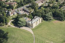 Spetchley Hall and Roman Catholic Chapel, stables, and Church of All Saints, Worcestershire, 2016. Creator: Damian Grady