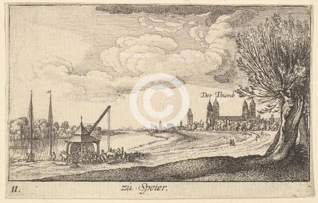 Speyer, 1635. Creator: Wenceslaus Hollar.