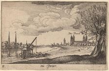 Speyer, 1635. Creator: Wenceslaus Hollar