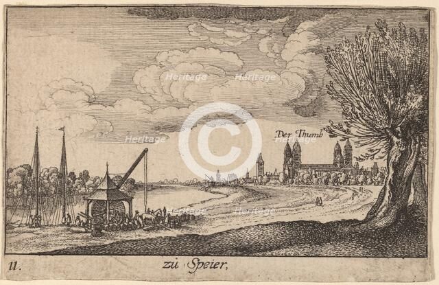 Speyer, 1635. Creator: Wenceslaus Hollar.