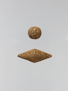Spherical Bead, Egypt or Syria, 11th century. Creator: Unknown