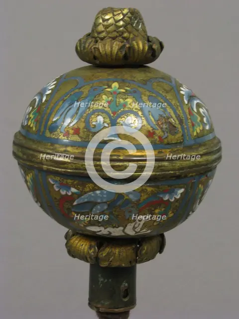 Spherical knop, German, late 12th century. Creator: Unknown.