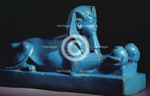 Sphinx of Amenhotep III, 15th-14th century BC. Artist: Unknown