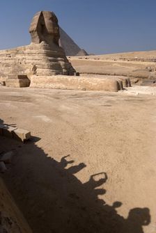 Sphinx, Giza, Egypt, 2007. Creator: Ethel Davies