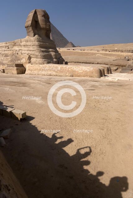 Sphinx, Giza, Egypt, 2007. Creator: Ethel Davies.