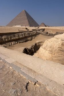 Sphinx, Giza, Egypt, 2007. Creator: Ethel Davies