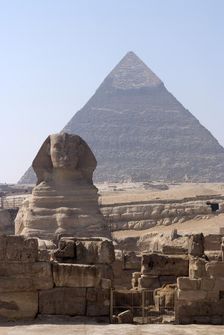 Sphinx, Giza, Egypt, 2007. Creator: Ethel Davies