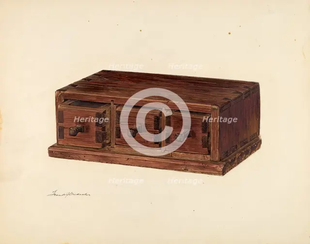 Spice Box, c. 1940. Creator: Frank Budash.