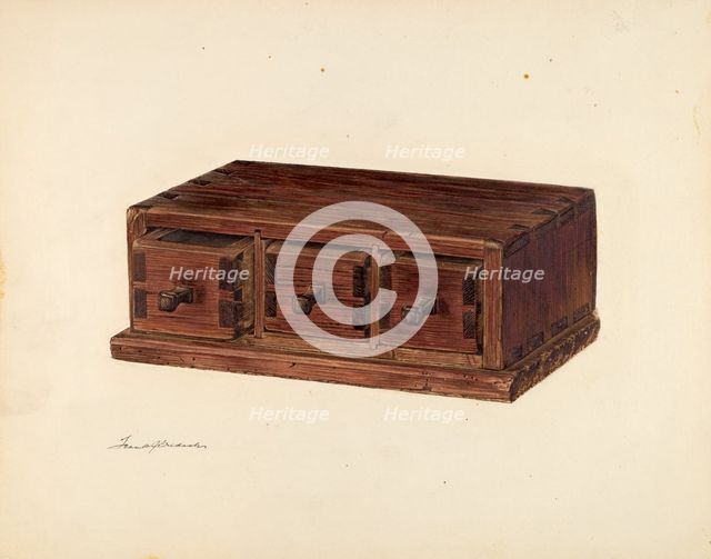 Spice Box, c. 1940. Creator: Frank Budash.