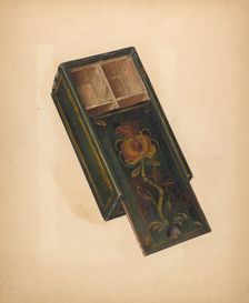 Spice Box, c. 1937. Creator: Angelo Bulone