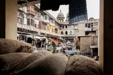 Spice Market, Old Delhi, India, 2023. Creator: Peter Thompson