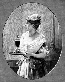 "Spiced Wine" - by O. Erdmann, engraved by permission of the publisher, F. Hanfstaengl, Munich, 1890 Creator: Unknown