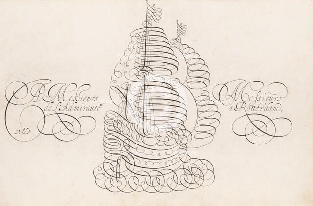 Spieghel der Schryfkonste...(Mirror of the Art of Writing), 1605. Creators: Jan van de Velde, Jacob Matham, Simon Wynhoutsz Frisius.