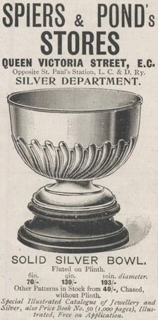 Spiers and Pond's Department store, 1898