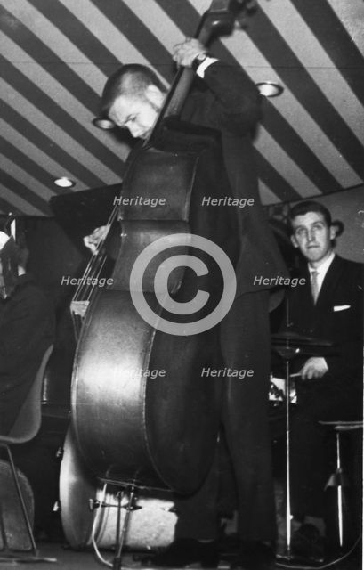 Spike Heatley and Ronnie Stephenson, Dankworth Big Band, Marquee Club, London, 1960. Creator: Brian Foskett.
