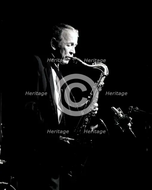 Spike Robinson, Ronnie Scott's, London, 1993. Artist: Brian O'Connor
