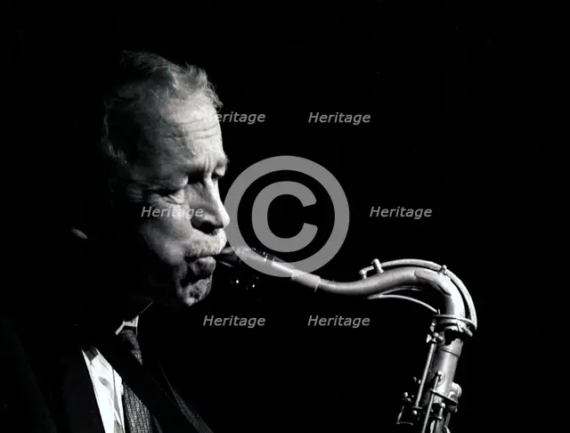 Spike Robinson, Ronnie Scott's, London, 1993. Artist: Brian O'Connor