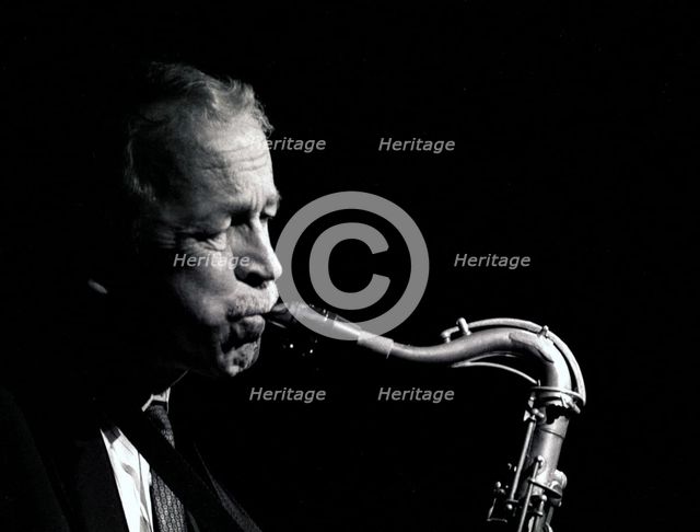 Spike Robinson, Ronnie Scott's, London, 1993. Artist: Brian O'Connor