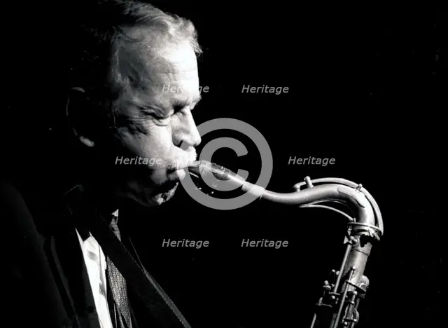 Spike Robinson, Ronnie Scott's, London, 1993. Artist: Brian O'Connor