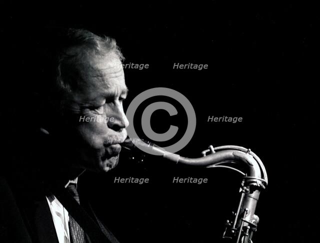 Spike Robinson, Ronnie Scott's, London, 1993. Artist: Brian O'Connor
