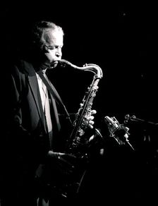 Spike Robinson, Ronnie Scott's, London, 1993. Artist: Brian O'Connor