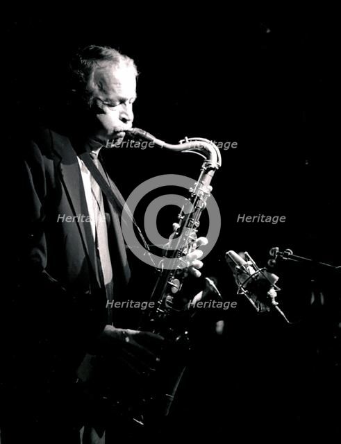 Spike Robinson, Ronnie Scott's, London, 1993. Artist: Brian O'Connor