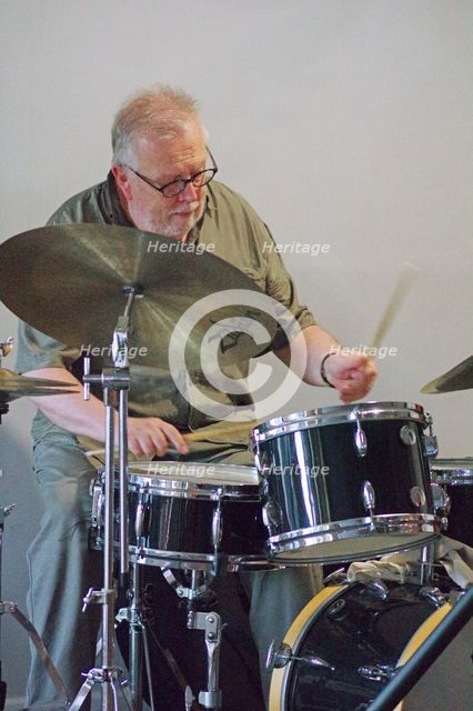 Spike Wells, Splash Point Jazz Club, Eastbourne, East Sussex, 24 July 2019. Creator: Brian O'Connor.