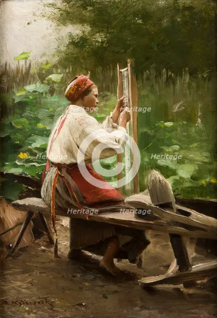Spinner, c1900. Creator: Apolonusz Kedzierski.