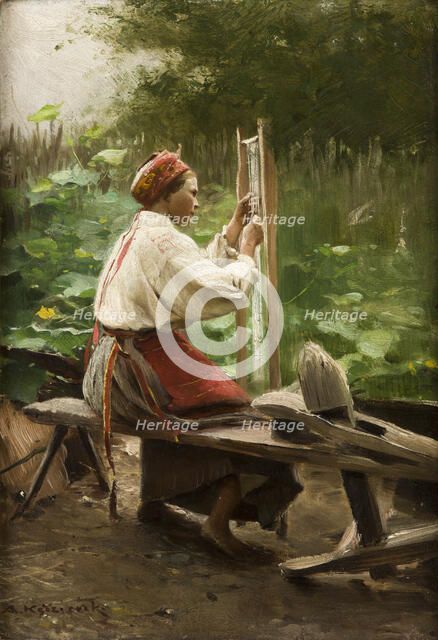 Spinner, c1900. Creator: Apolonusz Kedzierski.