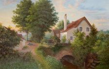 Spinner's Mill, Bournbrook, 1875. Creator: J. Jolly