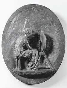 Spinning, 1882-1883/cast 1930. Creator: Thomas Eakins